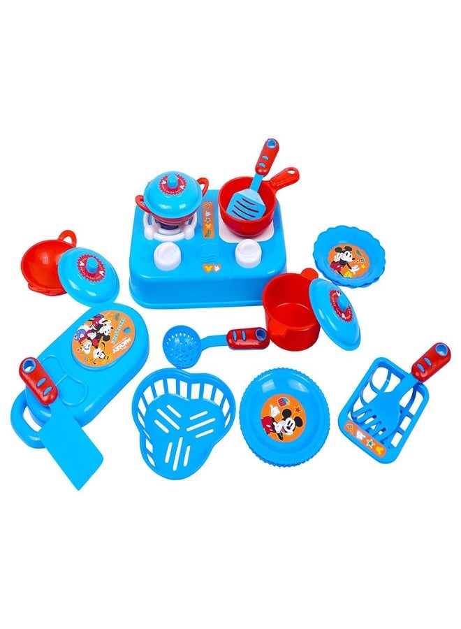 Kriiddaank Mickey Mouse Theme Little Chef's Kitchen Set - Pretend Play Interactive Cooking Set. | Pretend Play Kitchen Set | Cooking & Baking Fun for Kids - Image 2